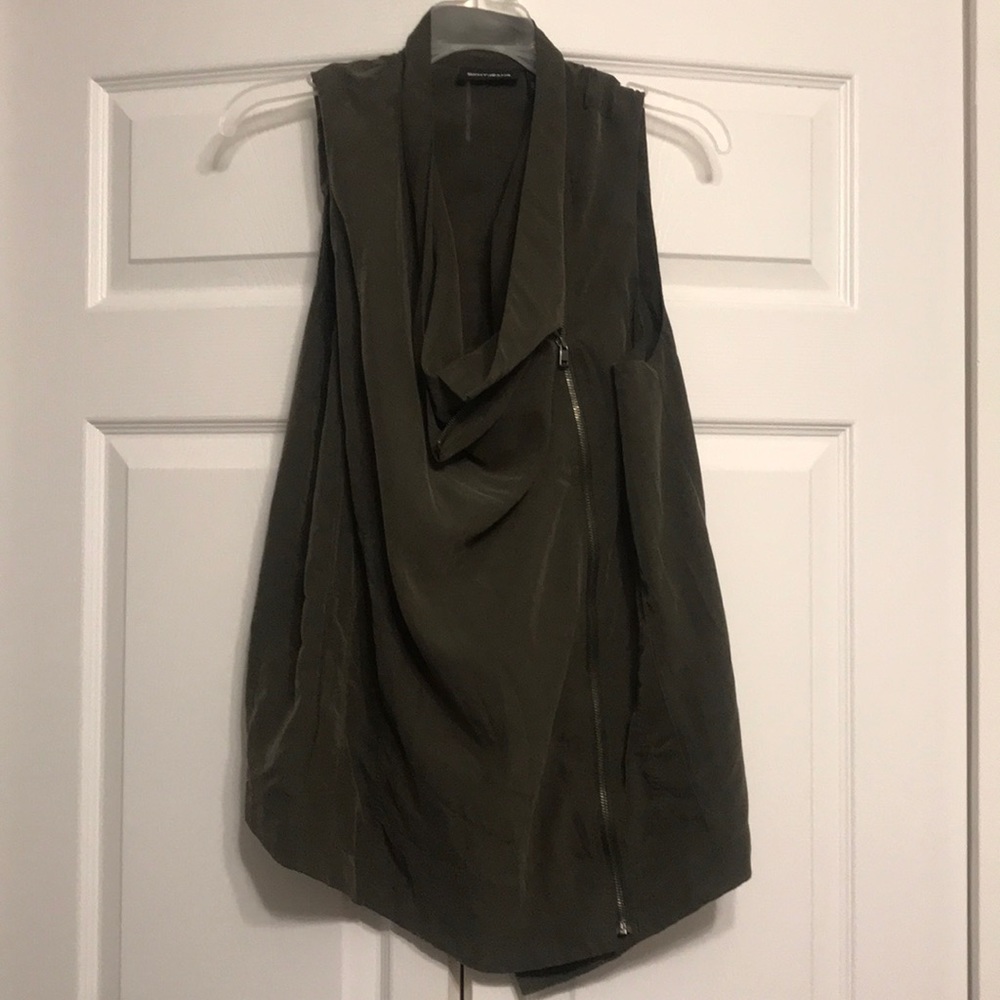 DKNY Zip up Top with Pockets